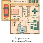 度假居 Haus Rehkitz Re07