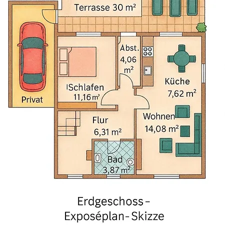 Дом отдыха Haus Rehkitz Re07